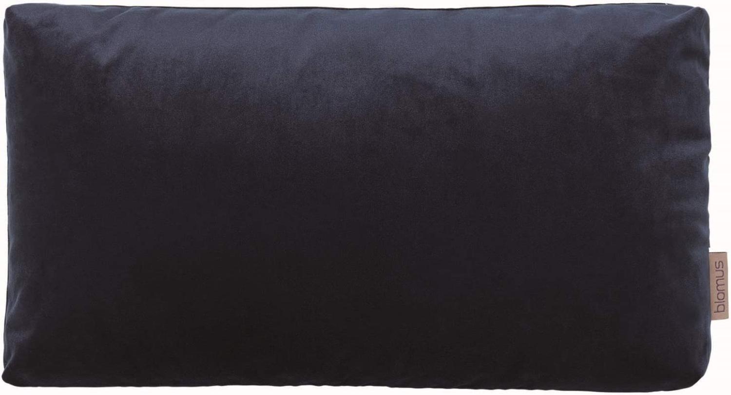 Blomus Kissenbezug Samt VOGA, Kissen Bezug, Kunstfaser, midnight blue, 50 x 30 cm, 66084 Bild 1