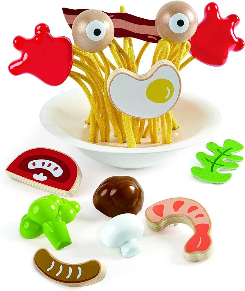 Hape E3165 Verrückte Spaghetti Zubehör für Kinderküchen und Kaufmannsladen, ab 3 Jahren Bild 1