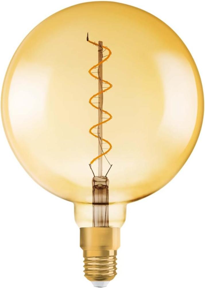 Osram LED-Lampe Vintage 1906 Globe XL 5W/820 (28W) Gold E27 Bild 1