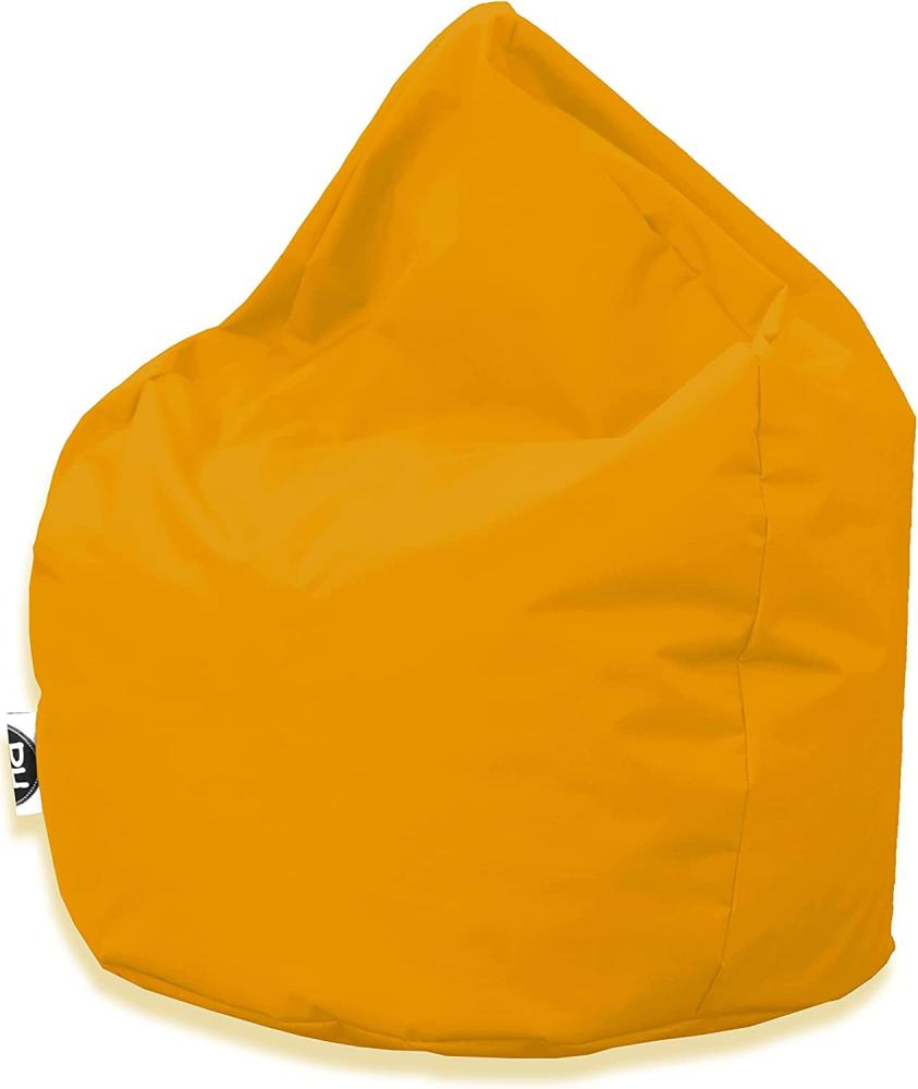 PATCH HOME Patchhome Sitzsack Tropfenform - Gelb für In & Outdoor XL 300 Liter - mit Styropor Füllung in 25 versch. Farben und 3 Größen Bild 1