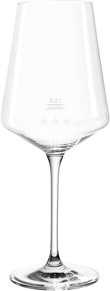 Leonardo PUCCINI Weißweinglas 0,2 l geeicht "Gastro-Edition" Bild 1