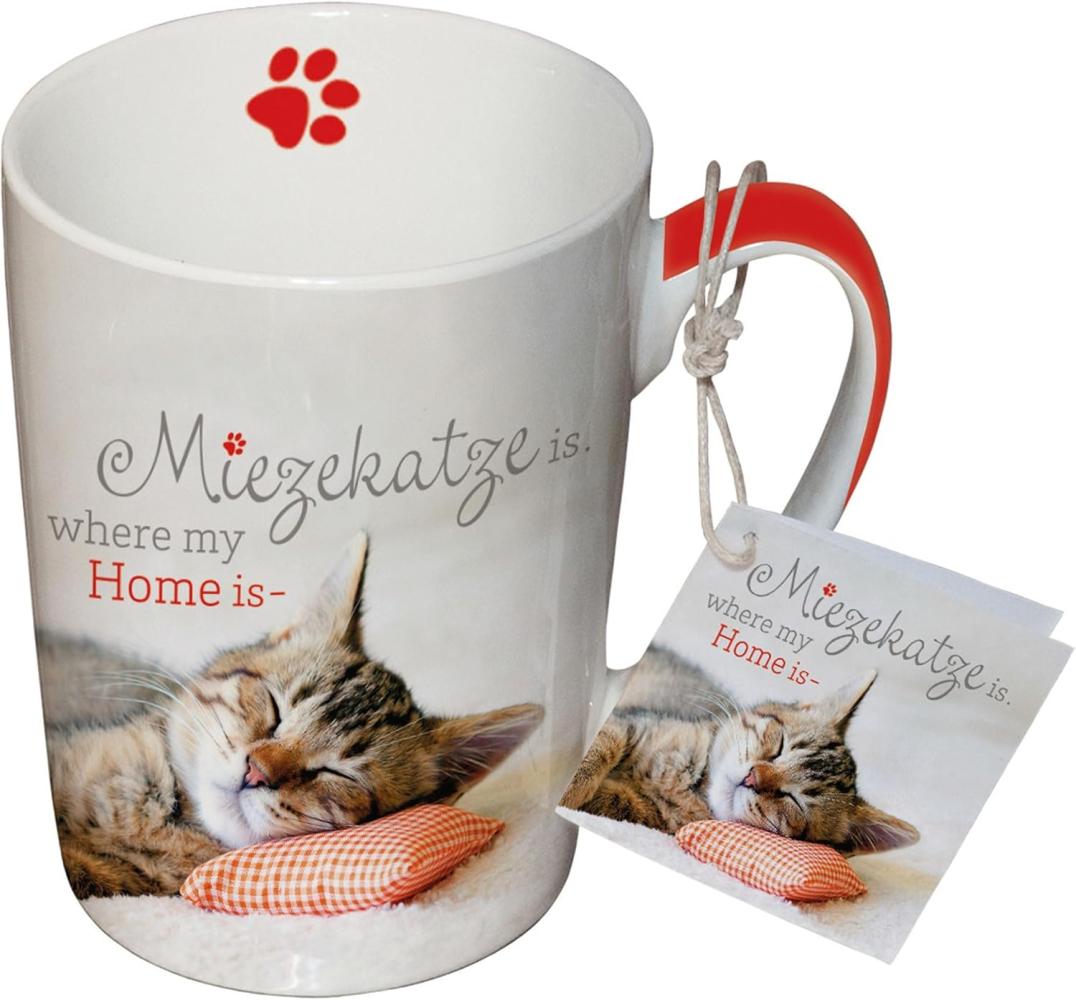 PPD Tasse Mug Mietzekatze 250 ml, New Bone China Bild 1