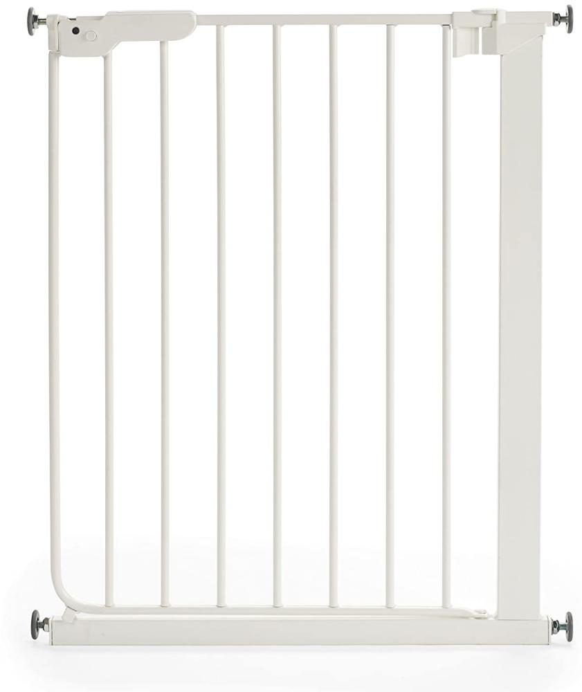 Baby Dan Tür und Treppenschutzgitter Slim Fit: für schmale Öffnungen, 63 - 69.5 cm, Farbe: Weiß Bild 1