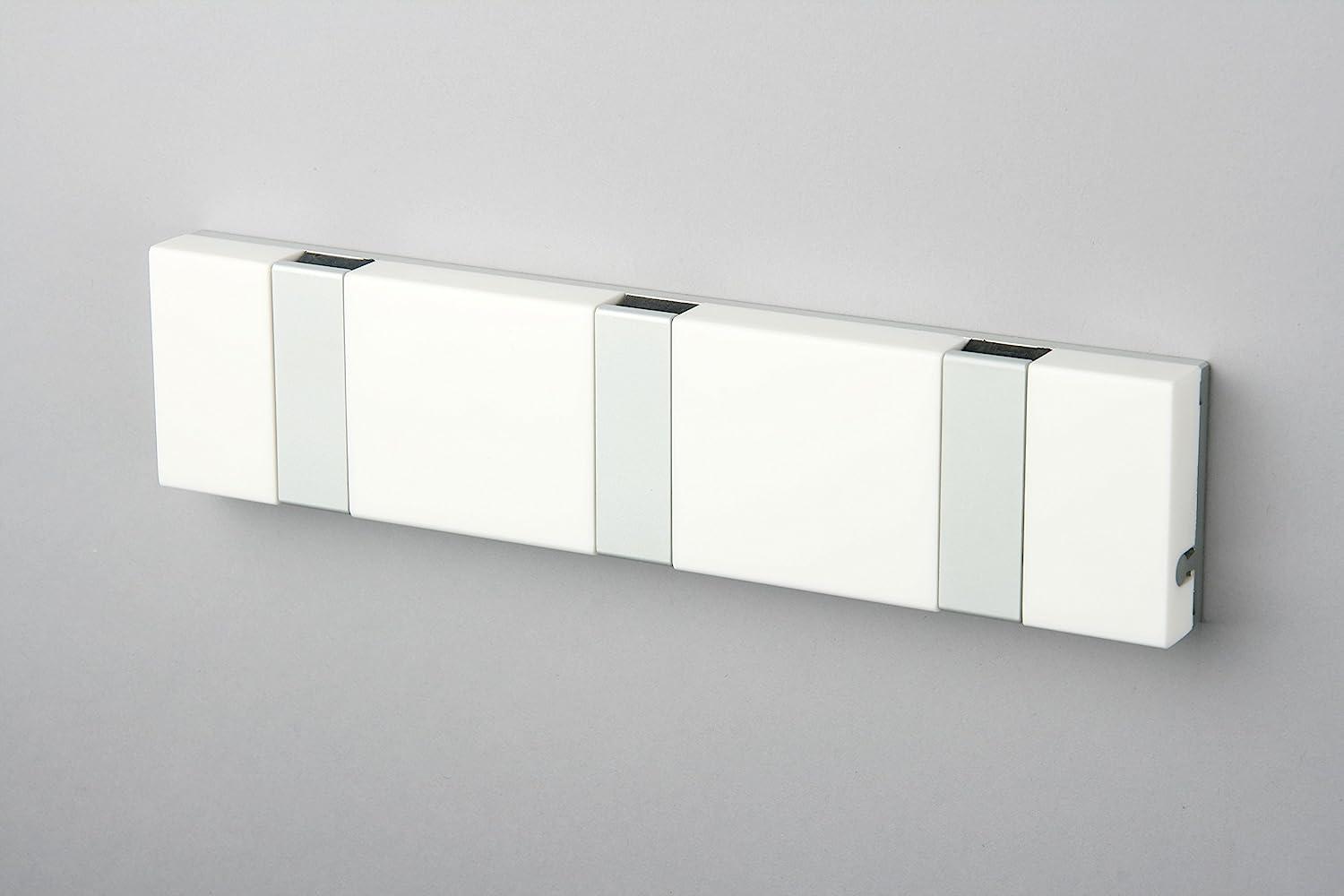 Knax Lite 3 weiß Luxus-Hakenleiste für Bad & Küche Länge 20 cm Bild 1