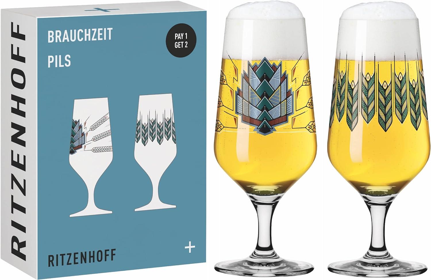 Ritzenhoff Brauchzeit Biergläser 2er Set Bild 1