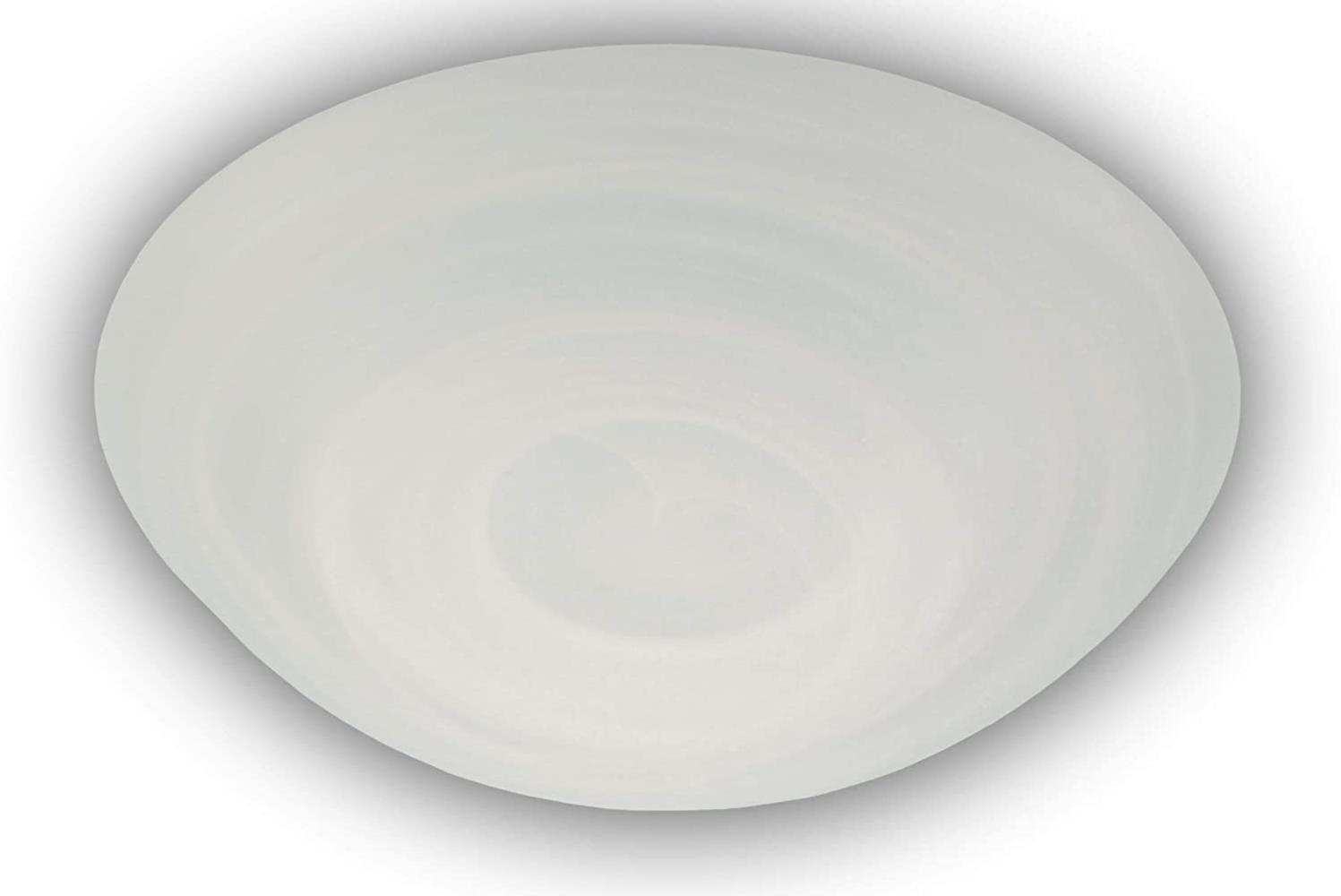 Deckenleuchte / Deckenschale rund, Glas Alabaster, Ø 35cm Bild 1