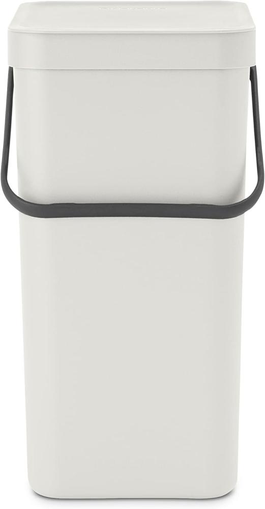 Brabantia Sort & Go Abfallbehäl. Light Grey 16 L Papierkörbe & Mülleimer Bild 1