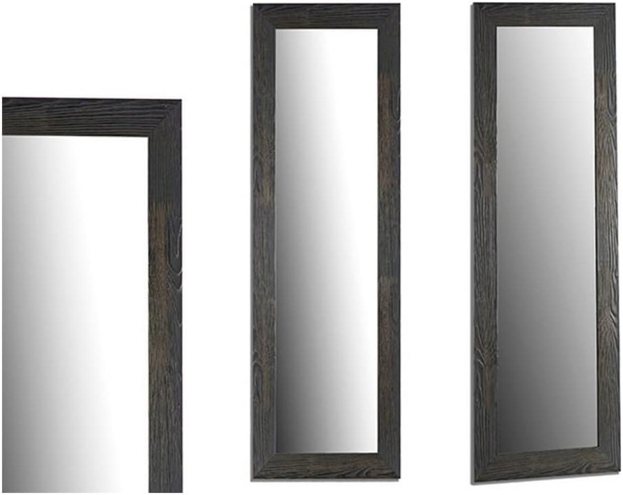 Wandspiegel Braun Holz Glas (41 x 131 cm) Bild 1