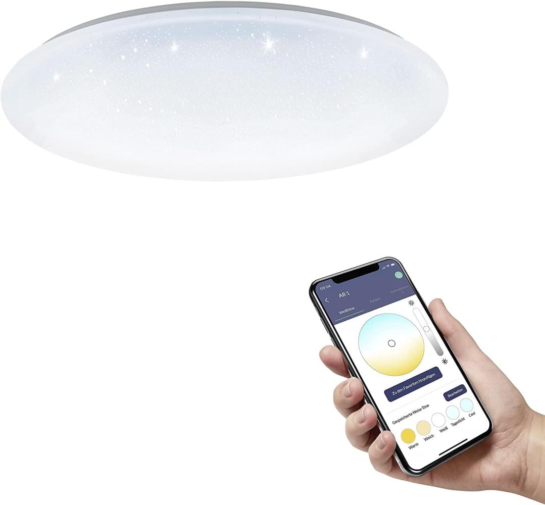 Eglo 900002 LED Deckenleuchte TOTARI-Z weiss H:7 Ø:53cm dimmbar 2700-6500K mit Connect-Z Funktion Bild 1