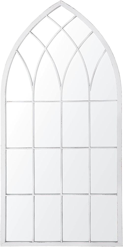 Wandspiegel grau Fensteroptik 50 x 115 cm CASSEL Bild 1