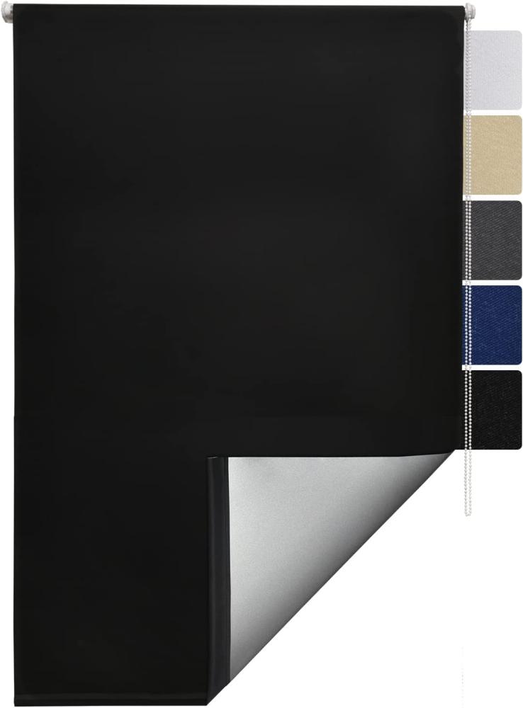 Sol Royal Thermorollo SolReflect T42 für Fenster & Türen Schwarz, 160x80x3. 1 cm Bild 1