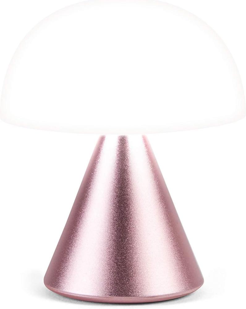 Lexon Mina Mini Lampe LED 6 Stunden Batterie Kalt- und Warmlichtsteuerung USB-C (Pink) Bild 1