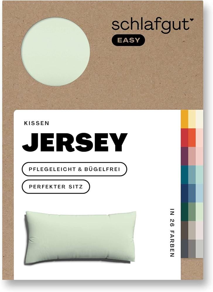Schlafgut Kissenbezug EASY Jersey | Kissenbezug einzeln 40x80 cm | green-light Bild 1