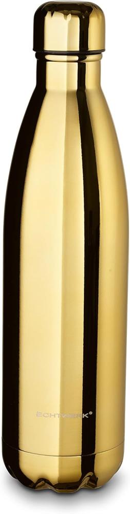 Echtwerk EW-VF-1815 Trink-/Isolierflasche aus Edelstahl „Shiny“ 750ml Gold Bild 1
