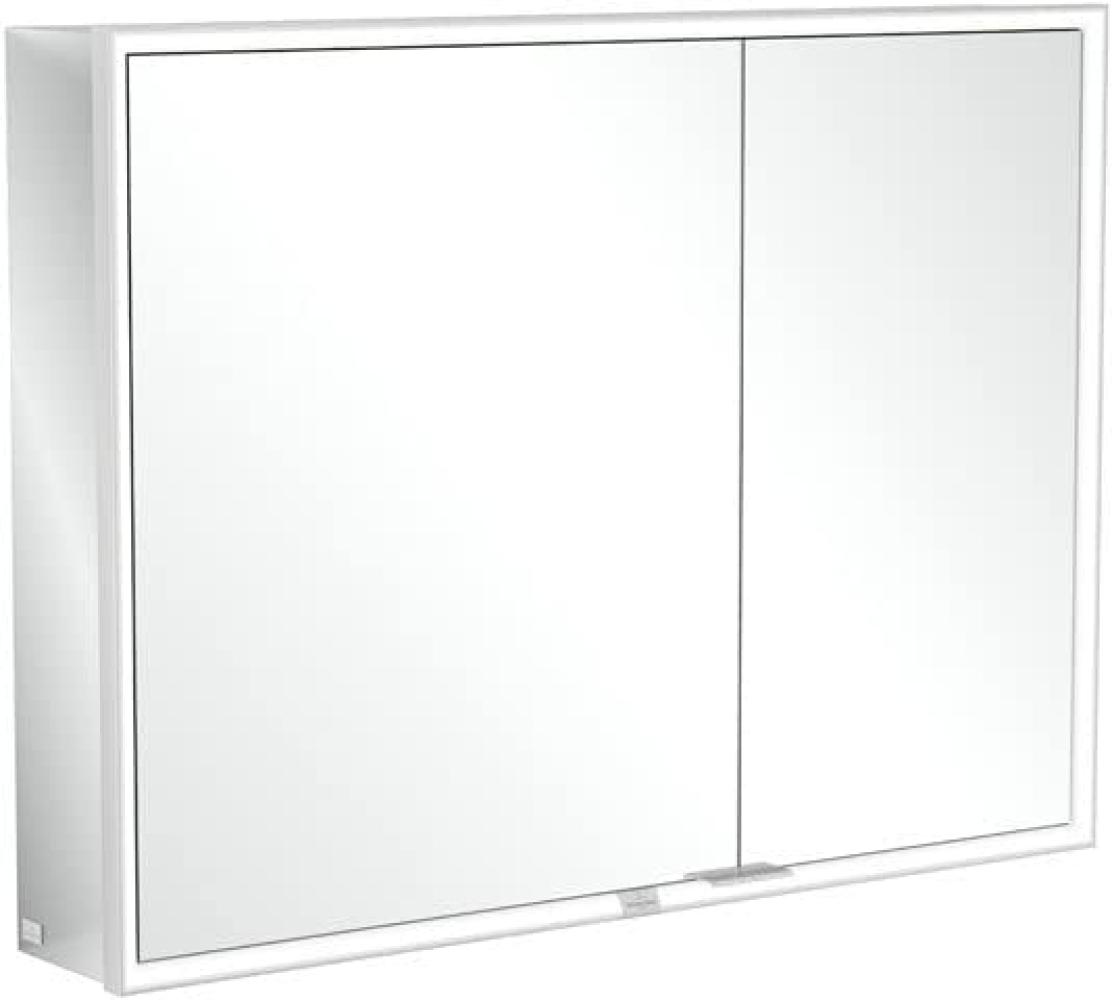 Villeroy & Boch My View Now, Spiegelschrank für Aufputzmontage, mit Beleuchtung, 1000x750x168 mm, mit Ein-/Ausschalter, Smart Home fähig, 2 Türen, A45710 - A4571000 Bild 1