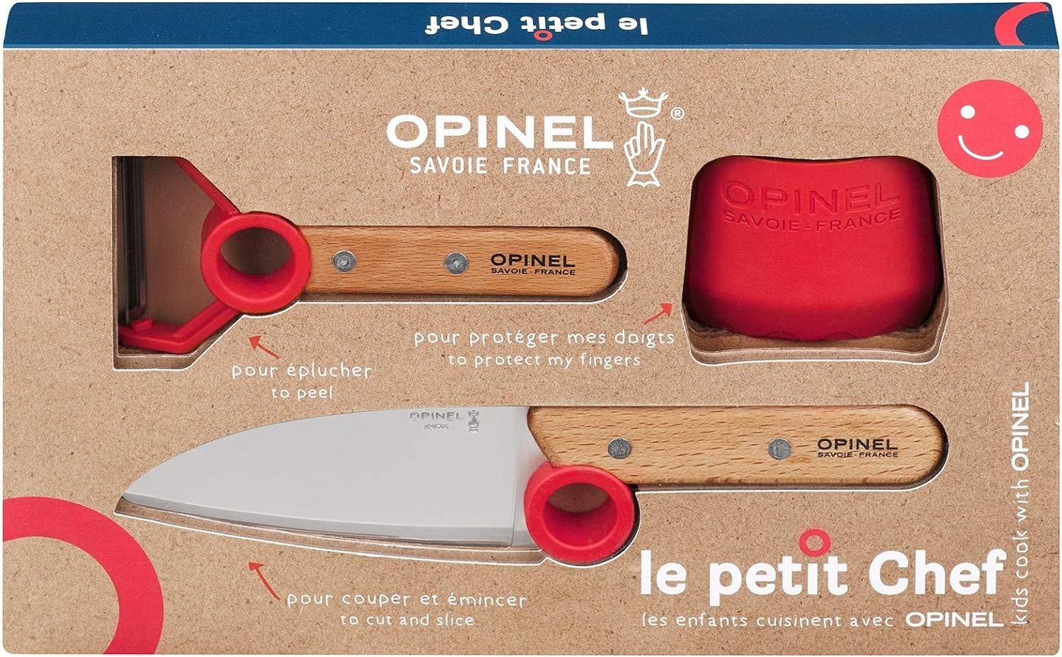Opinel Kinder-Küchenmesser-Set Le petit Chef 3-teilig Bild 1