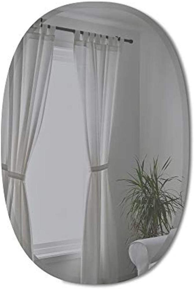 Umbra Wandspiegel Bevy, Spiegel, oval, Glasspiegel, Rauchfarben, 61 x 91 cm, 1015033-582 Bild 1