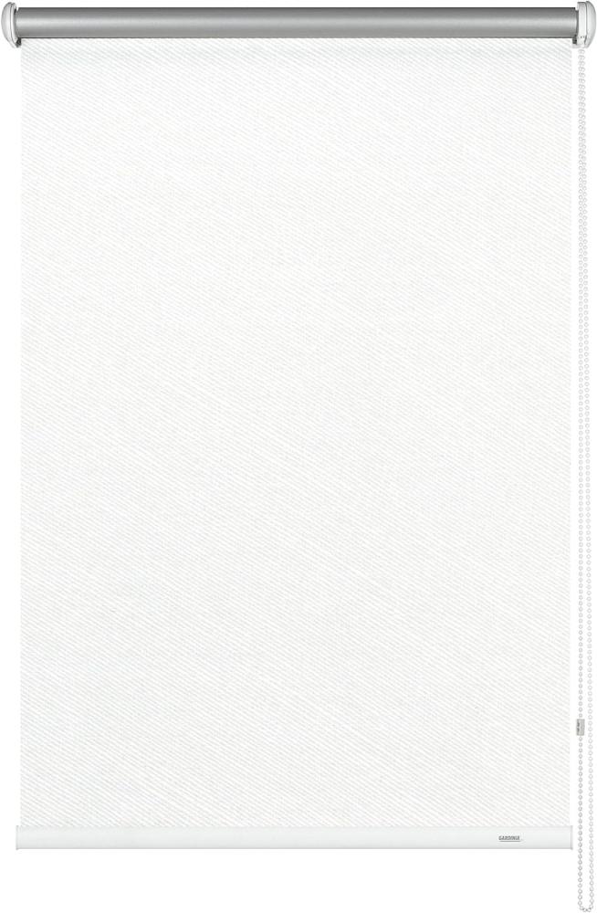 Gardinia Seitenzug-Rollo Thermo ENERGIESPAREND 495 Streifen weiß 182 x 180 cm Bild 1