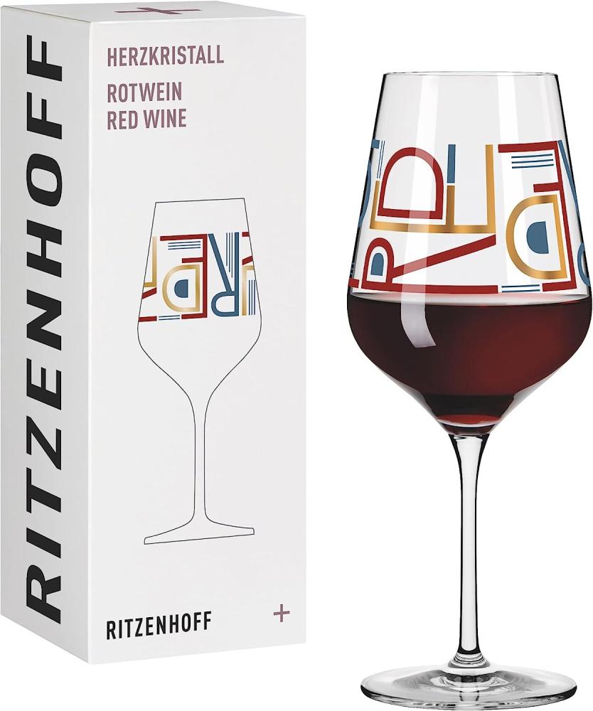 Ritzenhoff 3001010 Rotweinglas #10 HERZKRISTALL Christine Kordes 2022 Bild 1