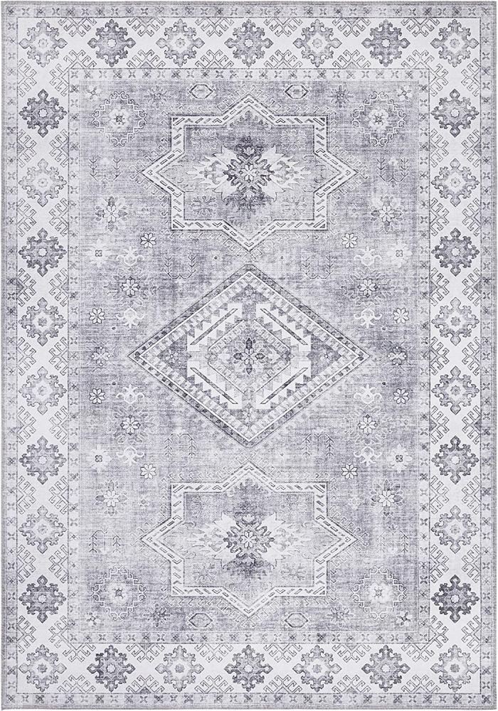 Vintage Teppich Gratia Graphitgrau - 160x230x0,5cm Bild 1