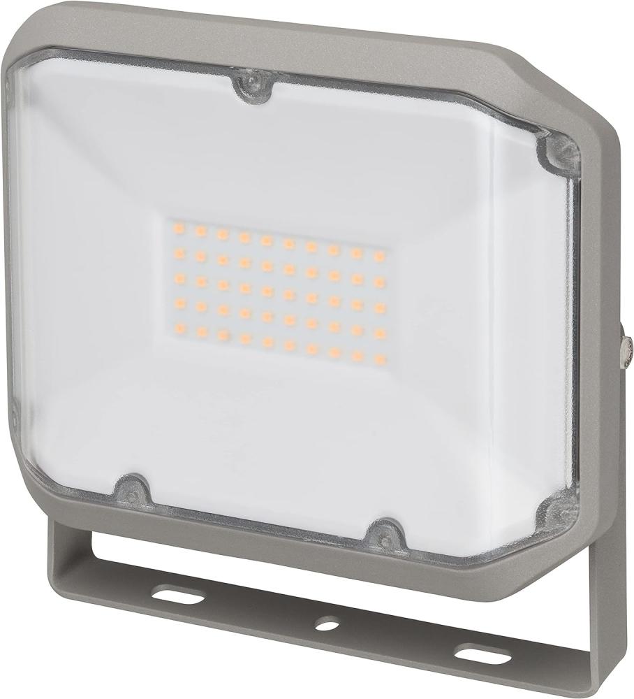 Brennenstuhl LED Strahler AL 3050 (30W, 3110lm, 3000K, IP44, LED Fluter zur Wandmontage mit warmweißem Licht) Bild 1