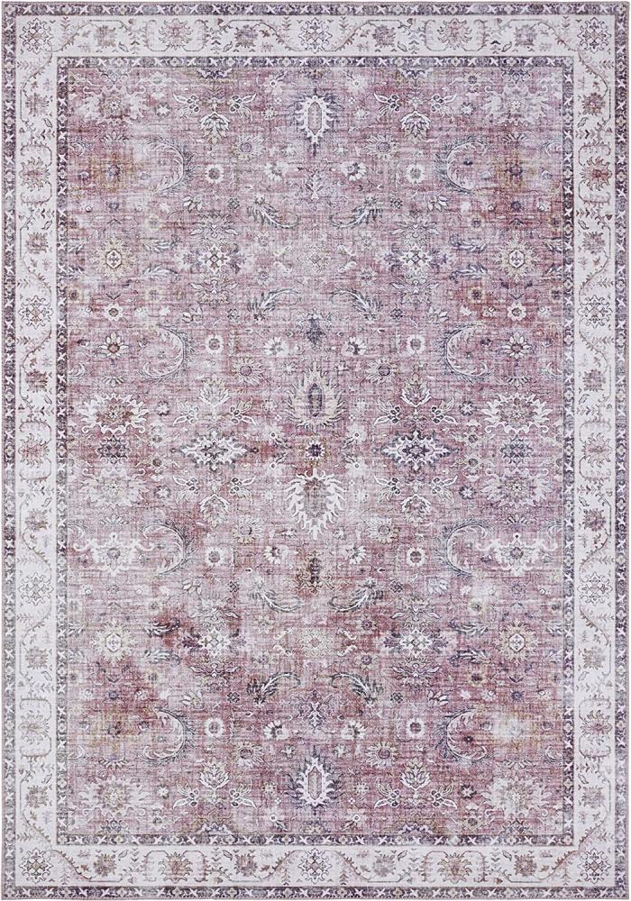 Vintage Teppich Vivana Himbeerrot - 160x230x0,5cm Bild 1