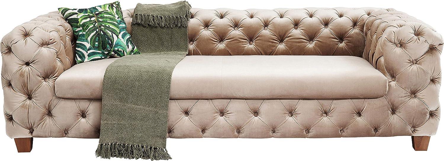 Sofa Desire 3- Sitzer Velvet- Ecru Bild 1