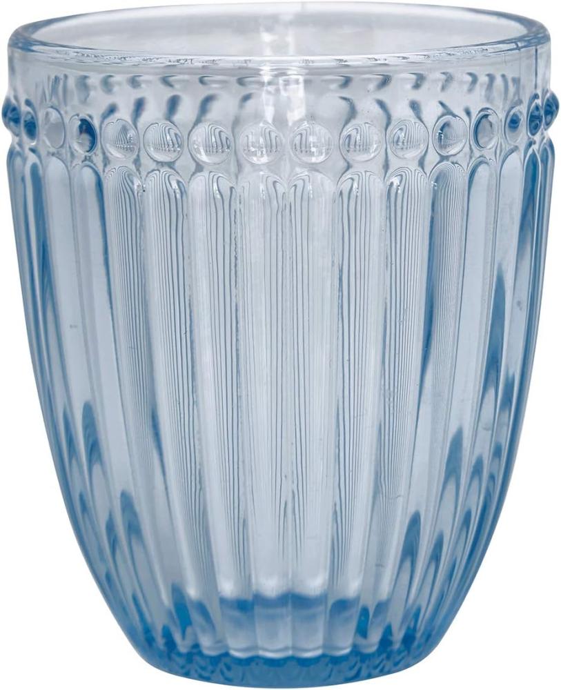 Greengate Alice Glass Water pale blue 9 cm Bild 1