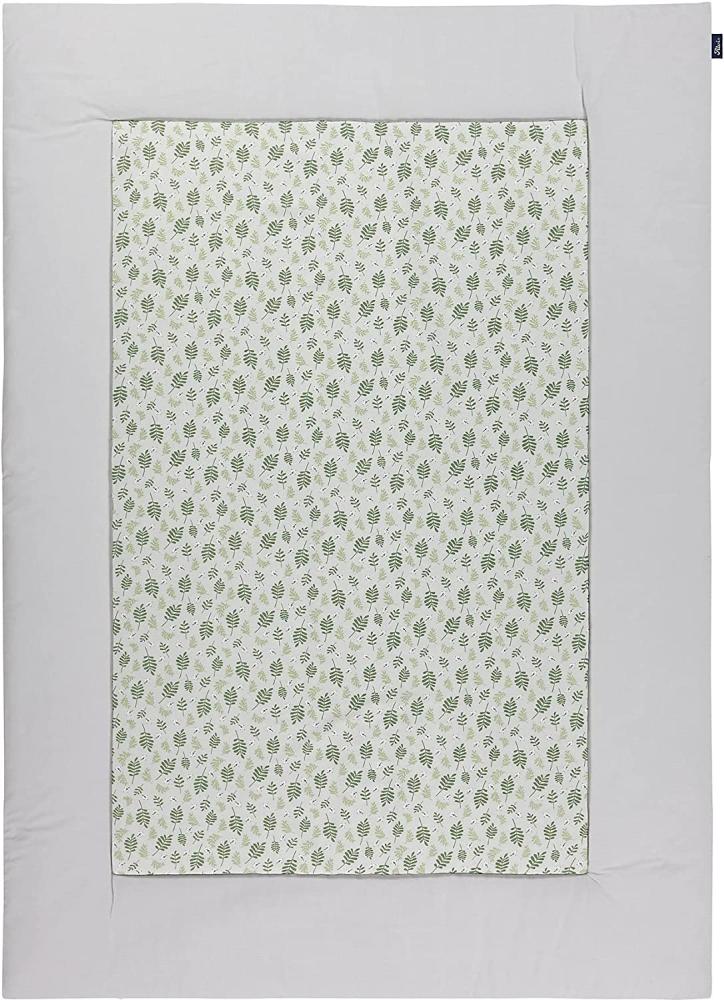 Alvi Krabbeldecke Organic Cotton Drifting Leaves 100x135 cm Bild 1