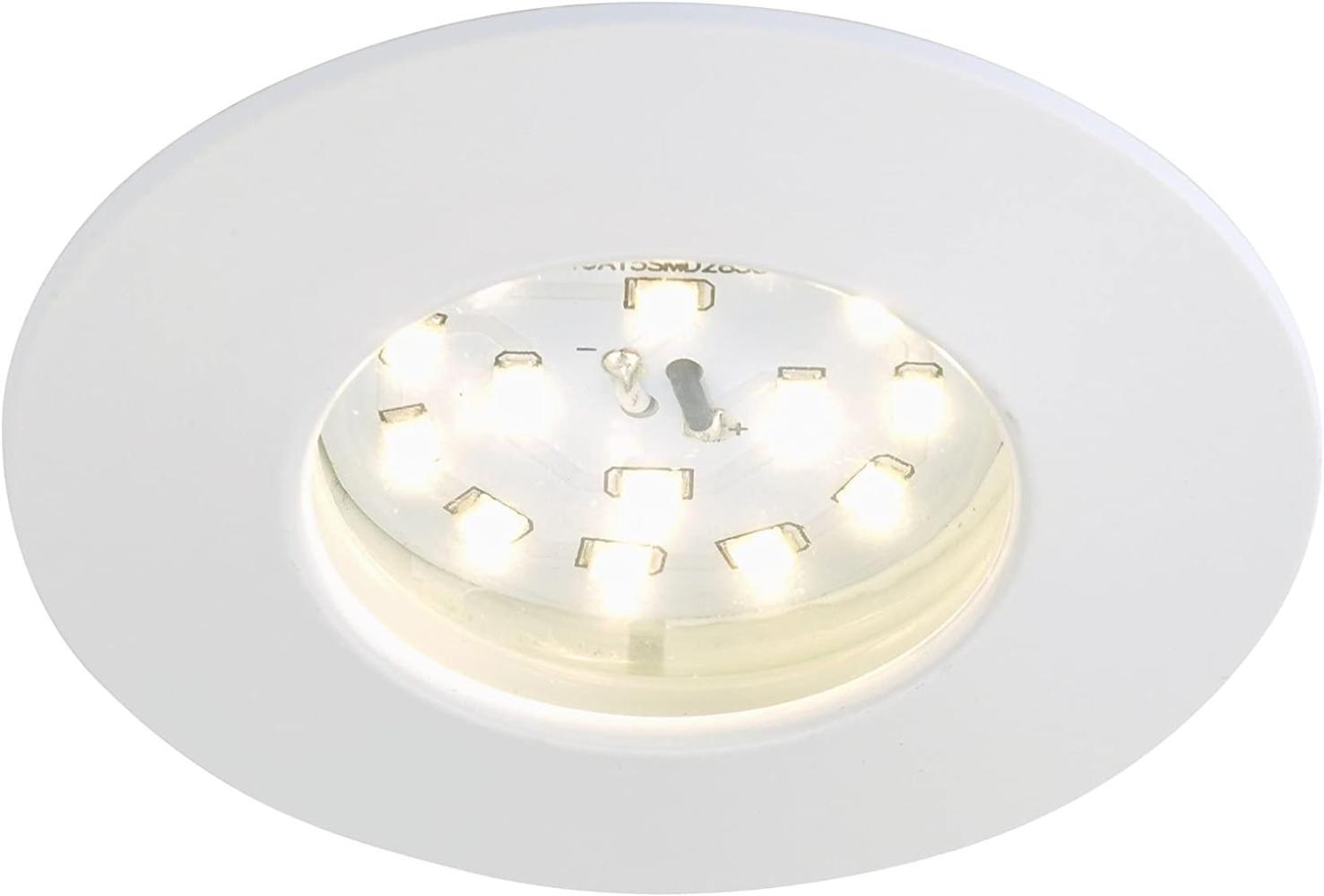 Briloner LED Einbauleuchte Attach weiß Ø 7,5 cm Bild 1