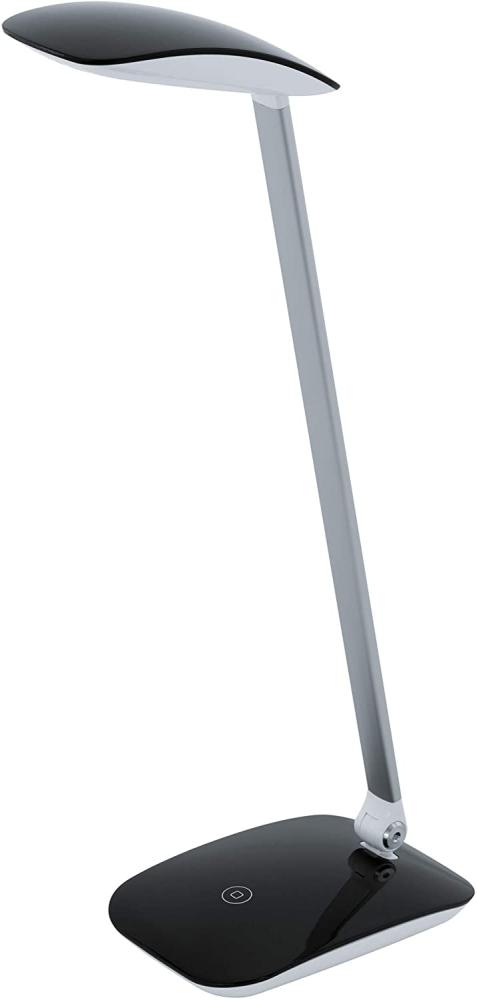 Eglo 95696 LED Tischleuchte Cajero Kunststoff schwarz 4,5W L:15cm H:50cm mit Dimmer (Touchdimmer) Bild 1
