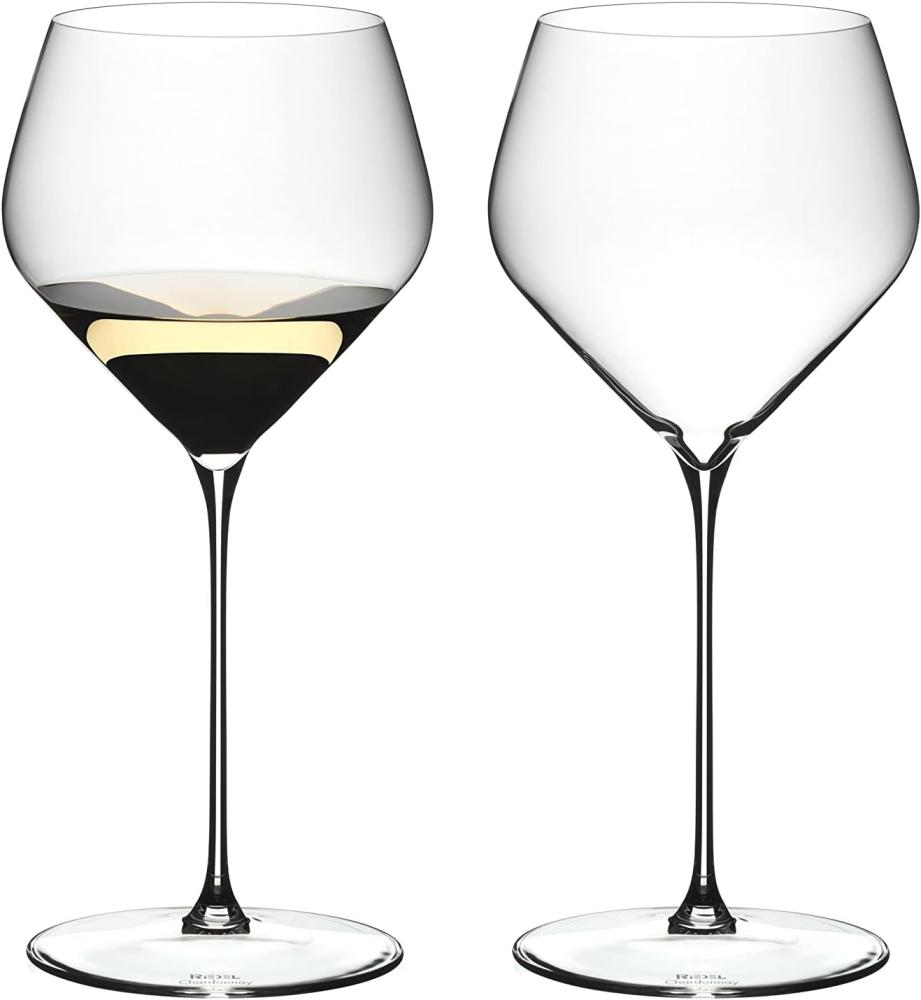 Riedel Veloce Chardonnay, 2er Set, Weißweinglas, Weißwein Glas, Weinglas, Kristallglas, 690 ml, 6330/97 Bild 1