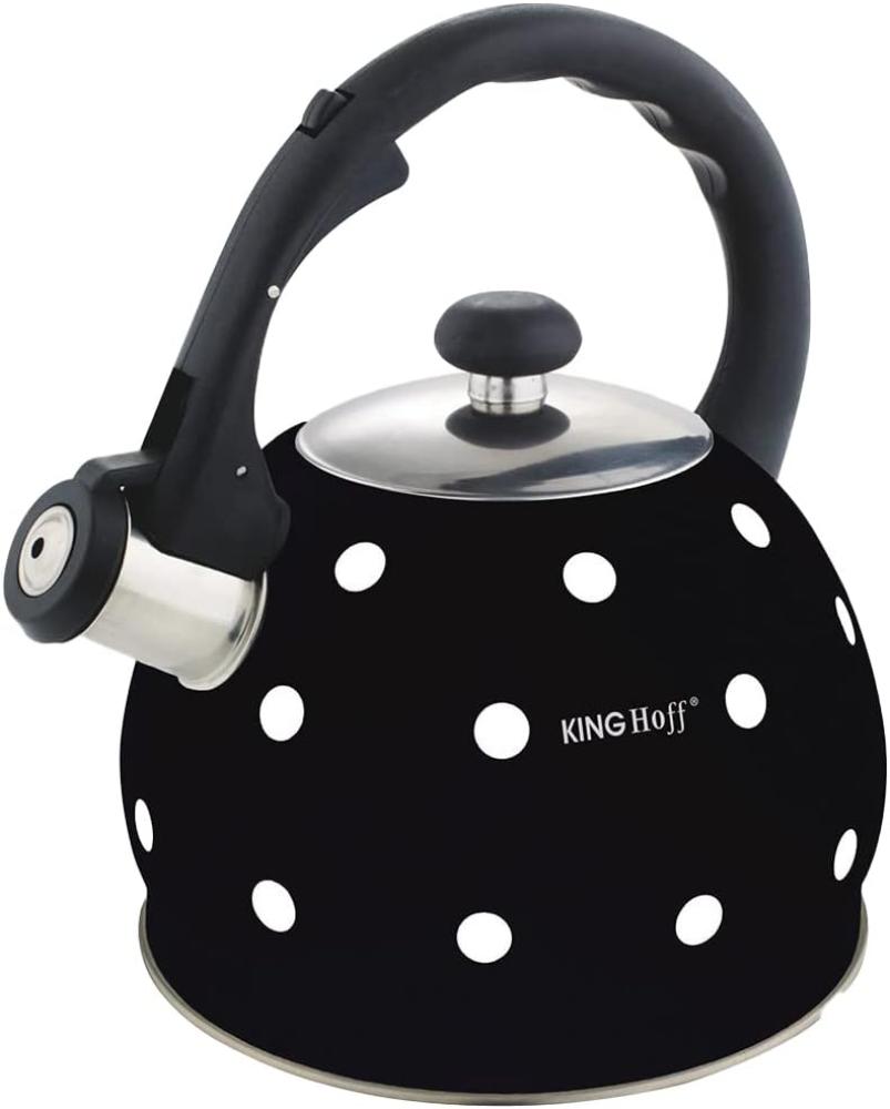 Kinghoff Kinghoff Polka-Dot emaillierter Wasserkocher 2,0l KH1049 Bild 1