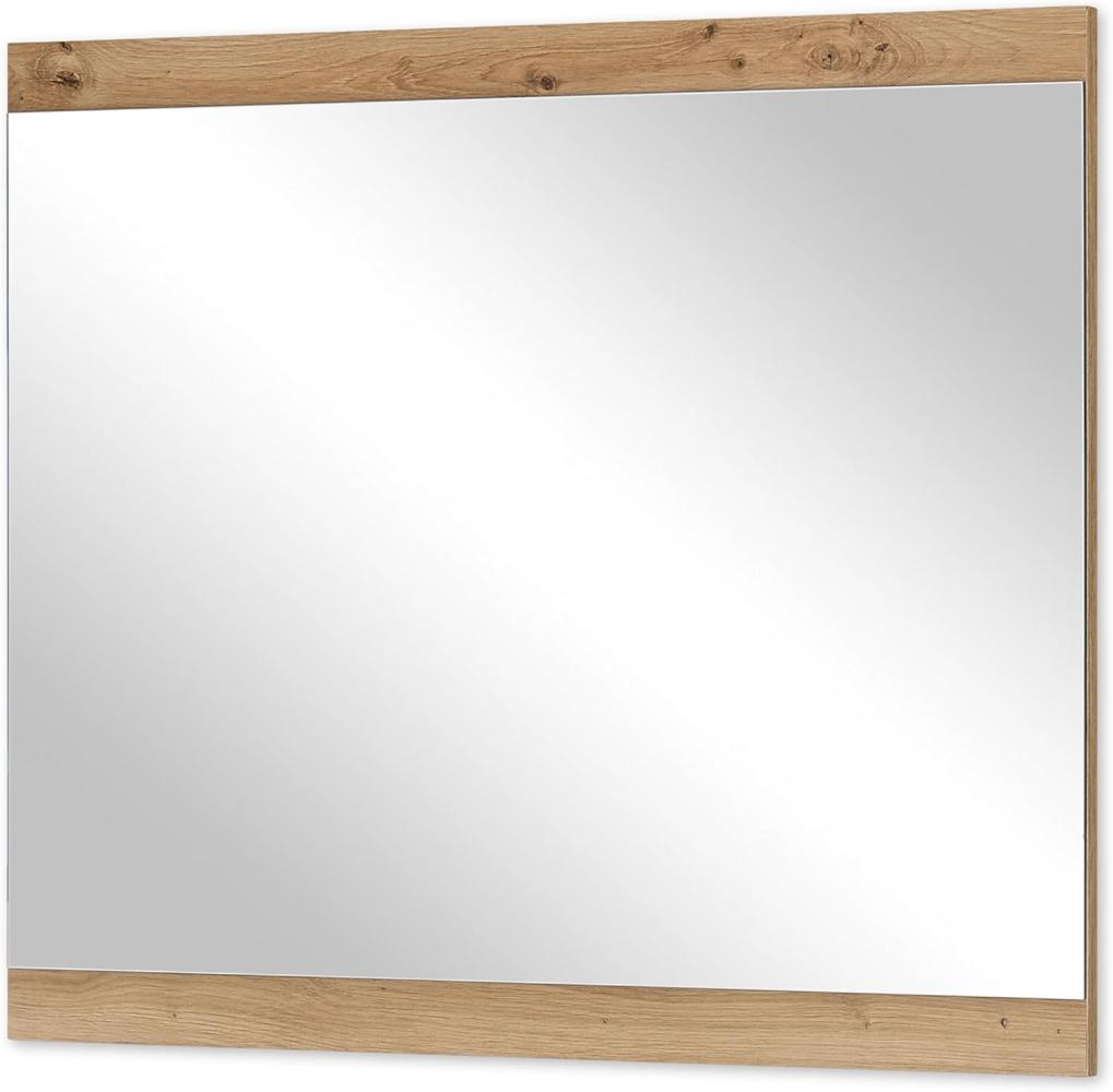 Garderobe Spiegel MILAN Wandspiegel Artisan Eiche ca. 85 x 70 cm Bild 1