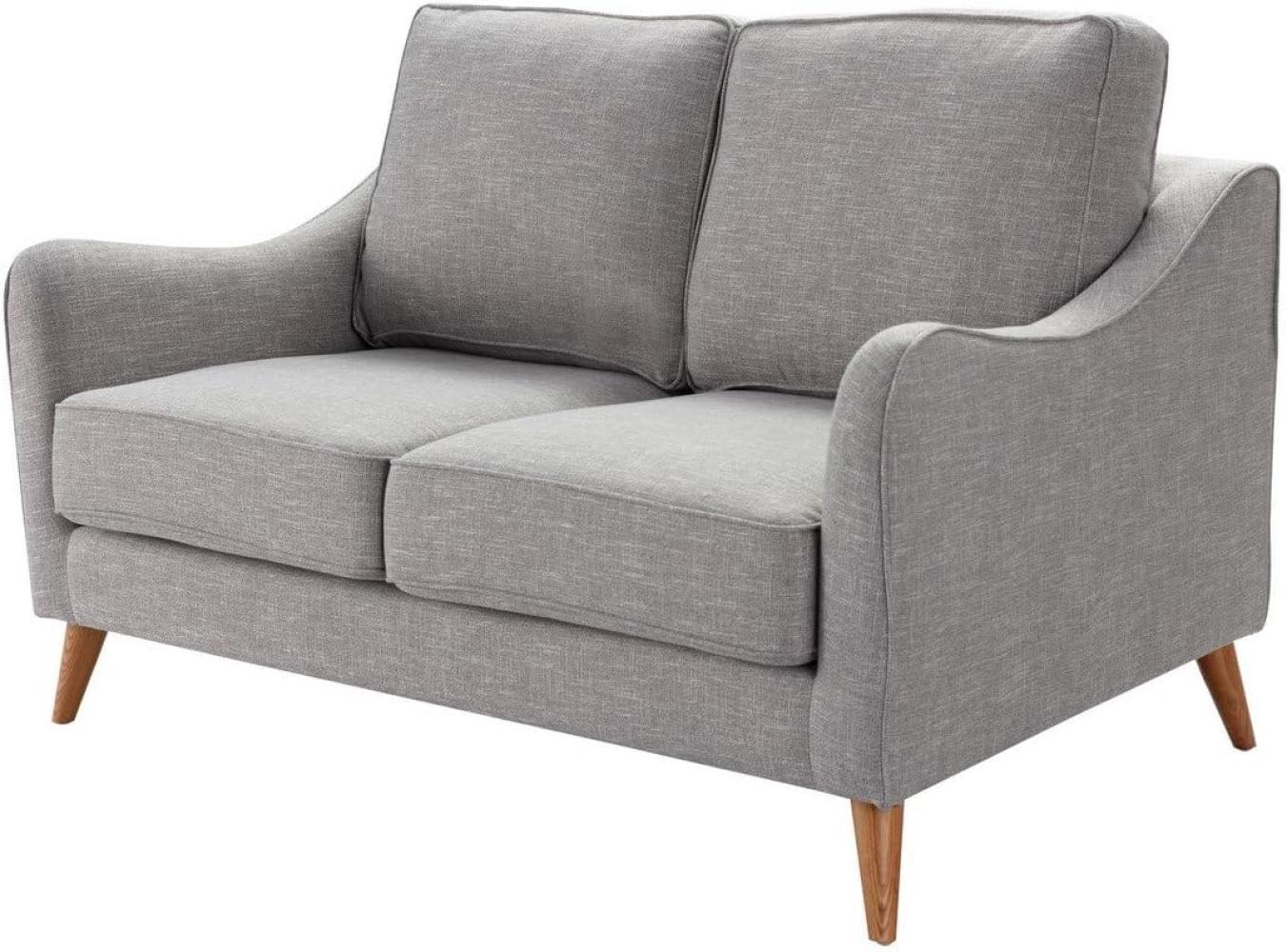 Dekoria 2-Sitzer Sofa Venuste grey linen Bild 1