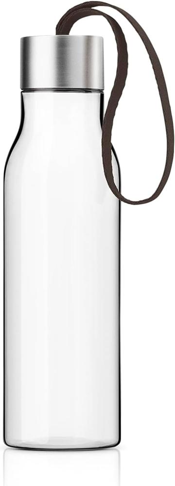 Eva Solo Trinkflasche, Wasserflasche, Kunststoff, Edelstahl, Chocolate, 500 ml, 503048 Bild 1