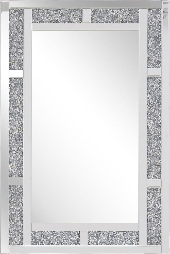 Wandspiegel silber 60 x 90 cm AVRILLE Bild 1
