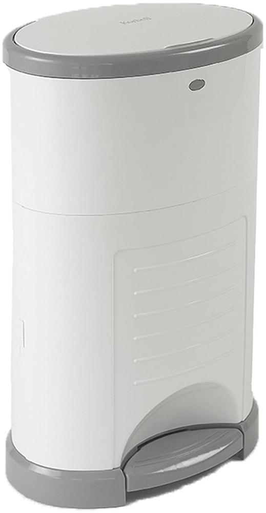 KORBELL - STANDARD - Windelabfallbehälter - 16 L - Weiß - Ökonomisch - Ökologisch - Pedal - Fassungsvermögen von 45 Mänteln Bild 1