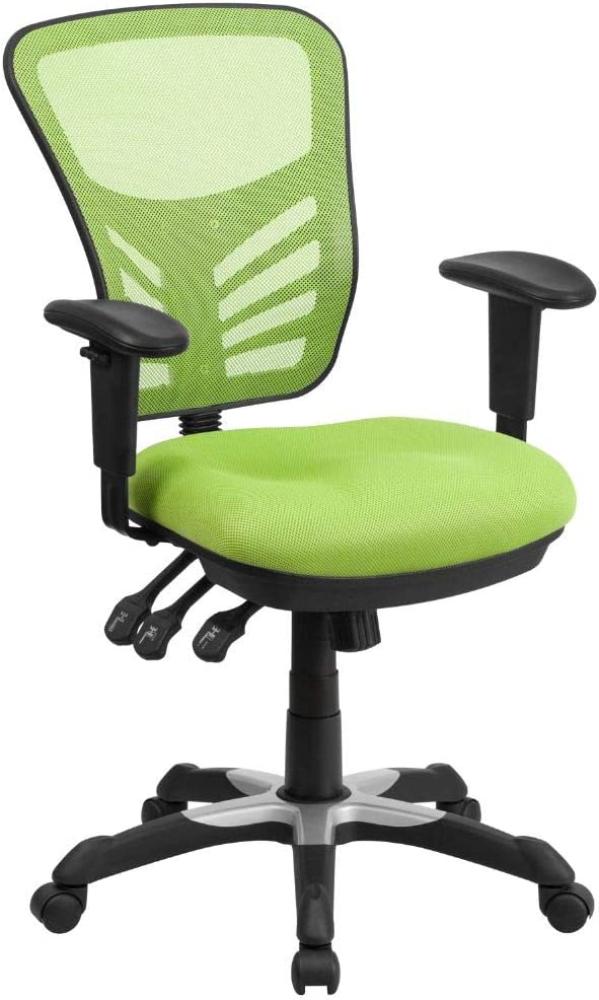 Flash Furniture Bürostuhl, Schaumstoff, grün, 68. 58 x 64. 77 x 112. 4 cm Bild 1