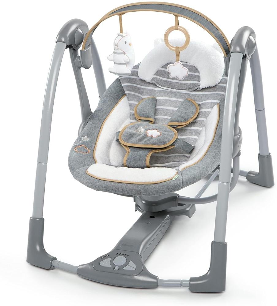 Ingenuity Tragbare Babyschaukel Swing'n'Go Bella Teddy Bild 1