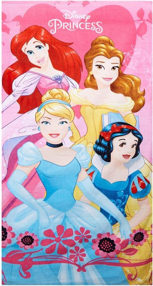 Disney Princess Handtuch Heart 70 x 140 cm, 100% Baumwolle Bild 1