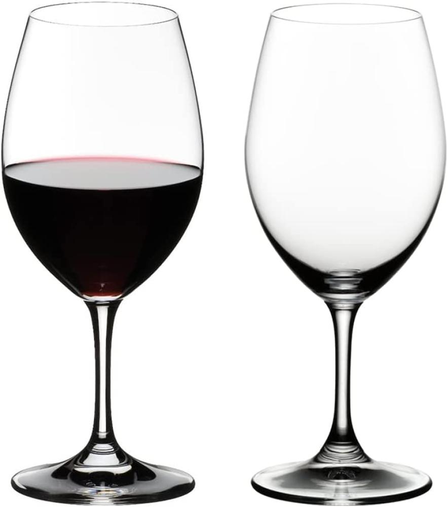Riedel Ouverture Rotwein, Rotweinglas, Weinglas, hochwertiges Glas, 350 ml, 2er Set, 6408/00 Bild 1