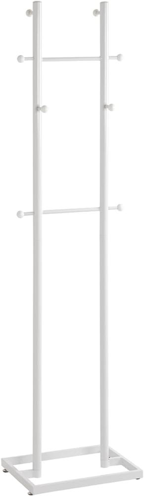 Haku-Möbel Garderobenständer, Weiß Bild 1