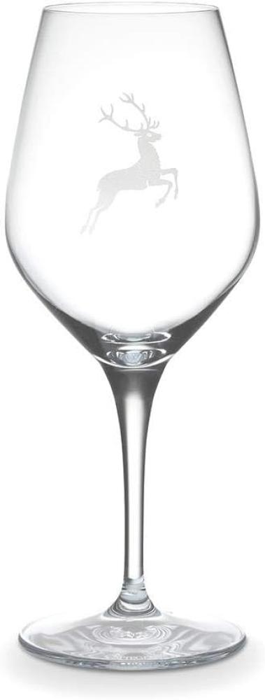 Gmundner Keramik Spiegelau Weißweinglas Hirsch 420ml Bild 1