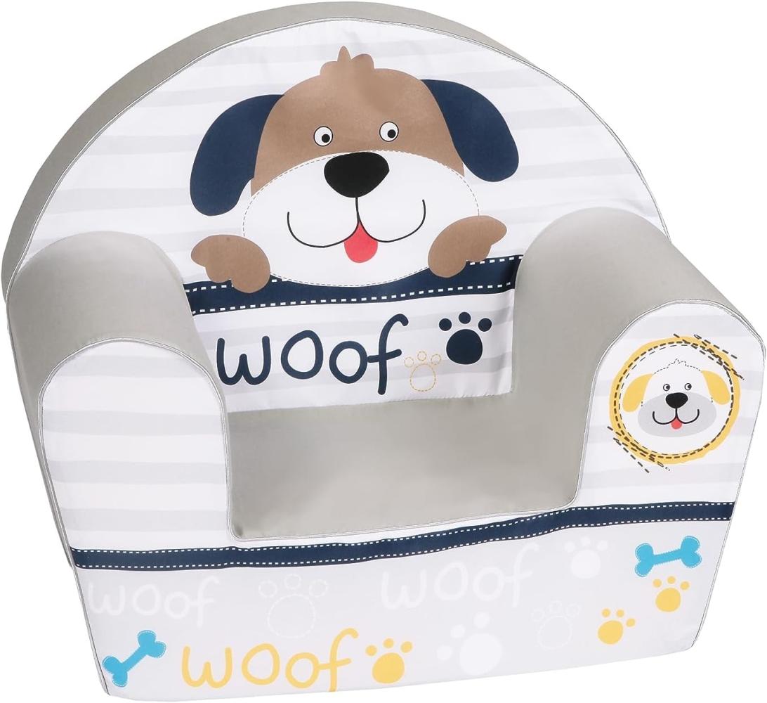 Knorrtoys Kindersessel Woof (Grau-Beige) Bild 1