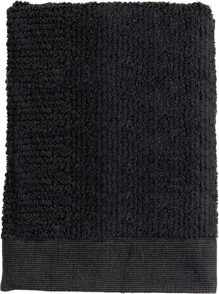 Zone Denmark Classic Badetuch/Duschtuch, 100% Baumwolle, 140 x 70 cm, schwarz Bild 1