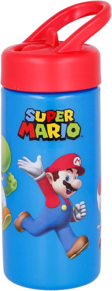 Super Mario Luigi Yoshi Sipper Flasche tropfensichere Trinkflasche 410 ml Bild 1