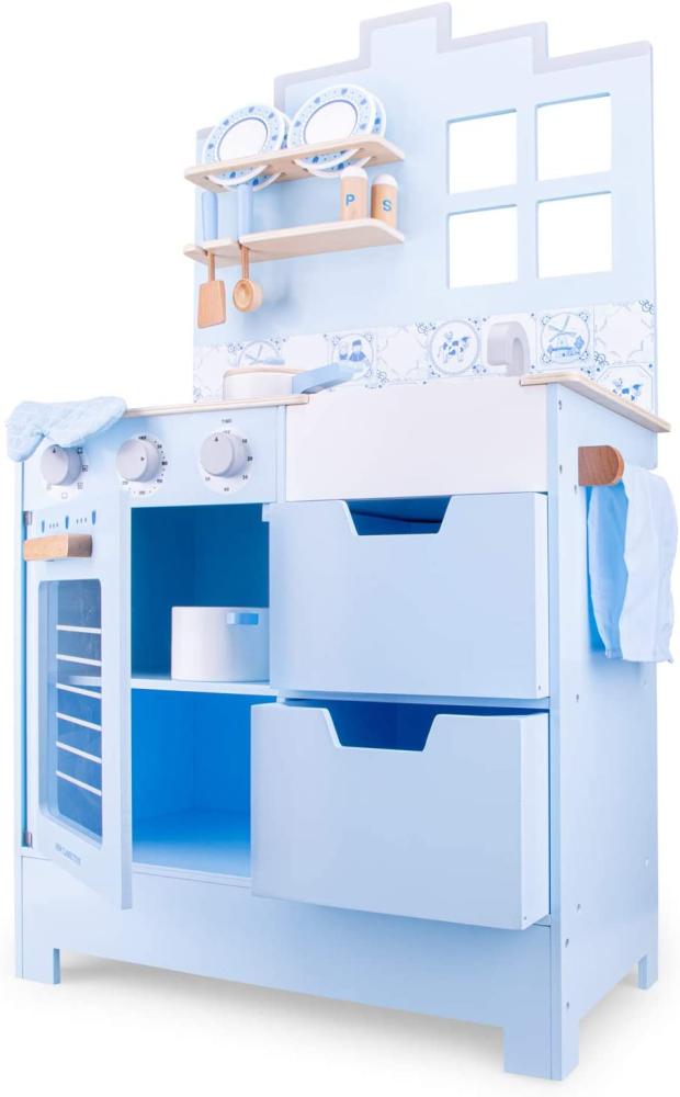New Classic Toys Kinderküche - Delfter blau Bild 1