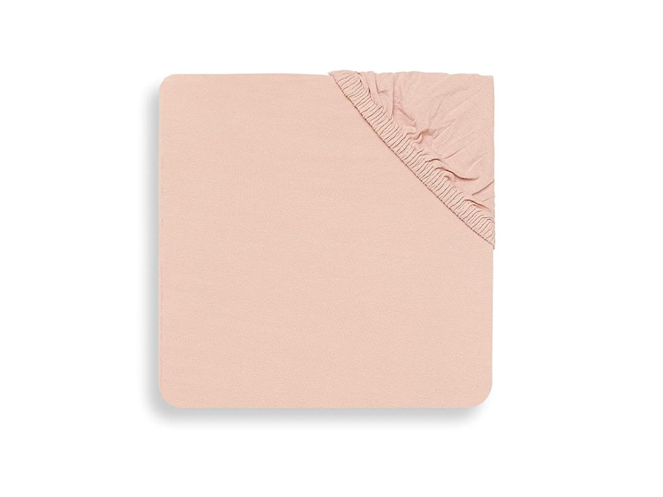 Jollein Jersey Spannbettlaken Pale Pink 40 x 80 / 90 cm Rosa Bild 1