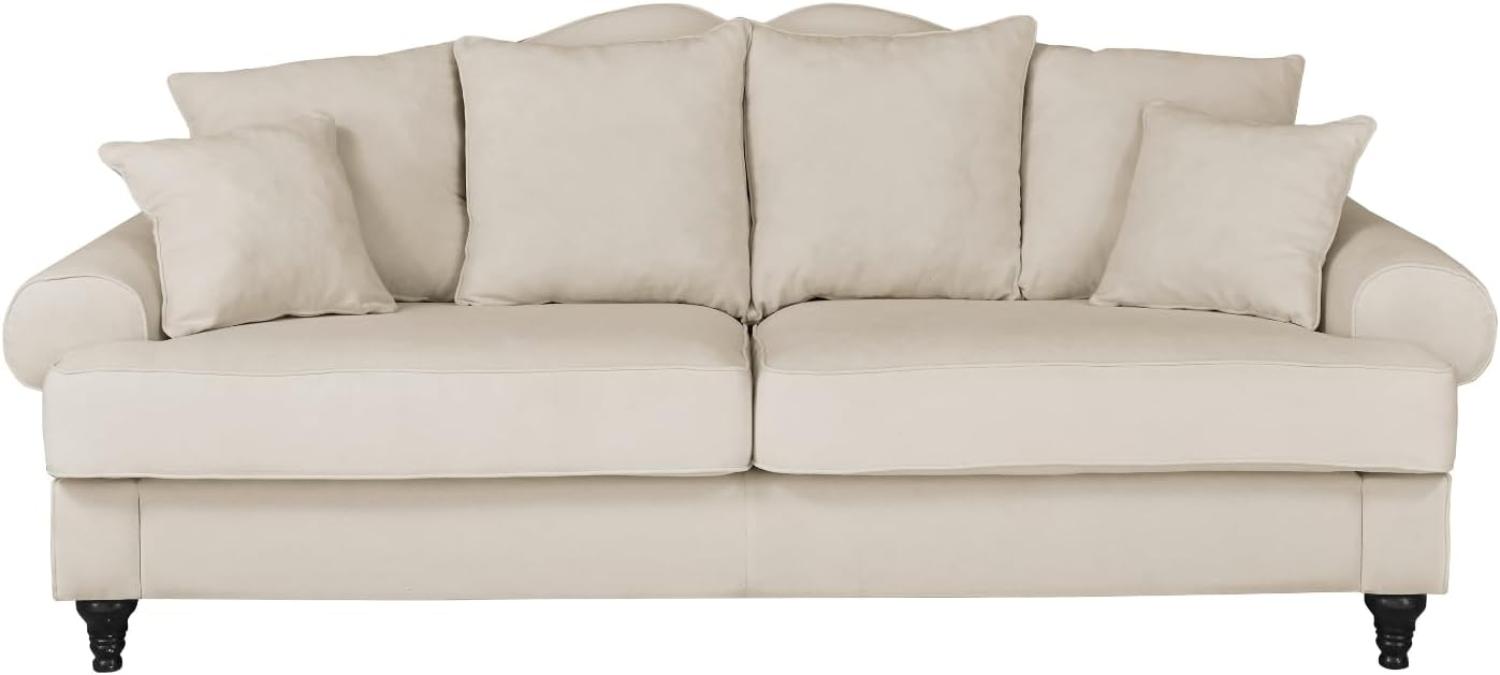 Sofa 3,5-Sitzer Adelina in beige 230 cm Bild 1